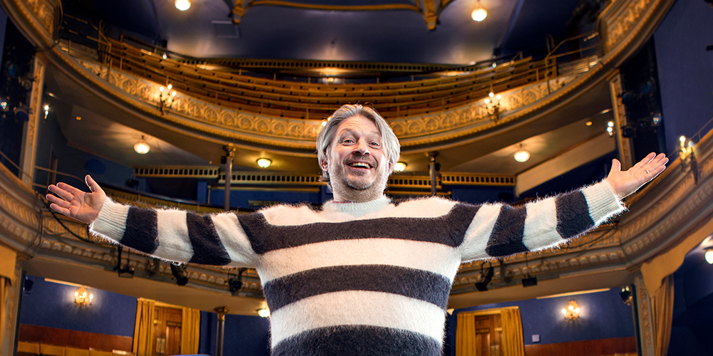 Richard Herring takes his award-winning interview podcast RHLSTP on the road this autumn