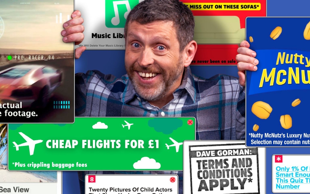 DAVE GORMAN SHARES THE BIG SCREEN WITH FELLOW COMEDIANS IN BRAND NEW SERIES