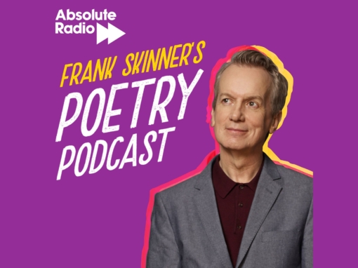 FRANK SKINNER TO LAUNCH BRAND NEW PODCAST –  ‘FRANK SKINNER’S POETRY PODCAST’ ON MONDAY 20TH APRIL