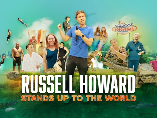 RUSSELL HOWARD STANDS UP TO THE WORLD PREMIERES ON SKY ONE AND STREAMING SERVICE NOW MONDAY 31 MAY