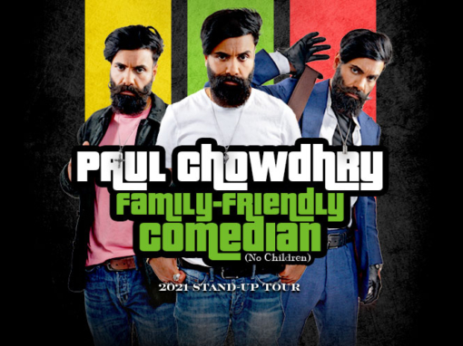 PAUL CHOWDHRY RETURNS TO THE STAGE WITH A BRAND NEW UK STAND-UP TOUR