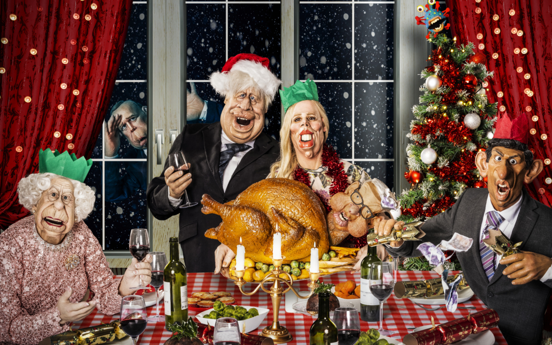 Spitting Image Christmas Special – Oh come all ye faithful-puppets … seasonal satirical cheer and a second outing to ITV this year for the BritBox hit show