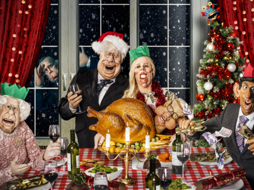 Spitting Image Christmas Special – Oh come all ye faithful-puppets … seasonal satirical cheer and a second outing to ITV this year for the BritBox hit show