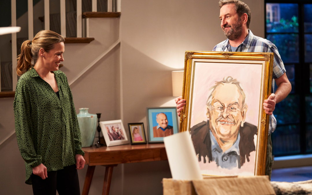 Not Going Out returns to BBC One with an incredibly Frank painting