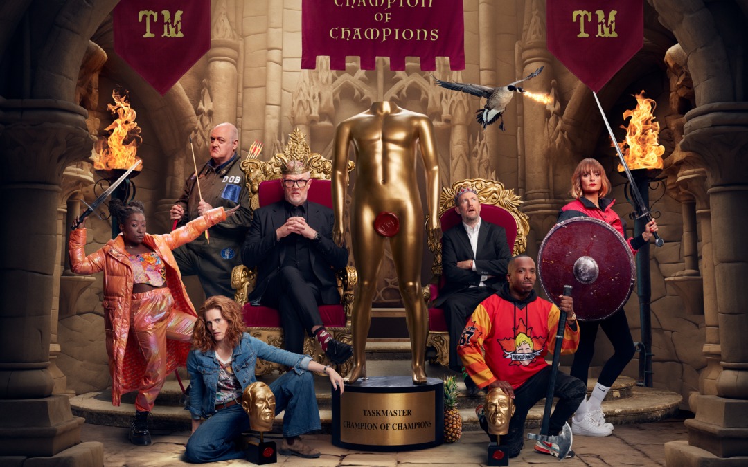 TASKMASTER CHAMPION OF CHAMPIONS AIRS AT 9PM, SUNDAY 14TH JANUARY ON CHANNEL 4