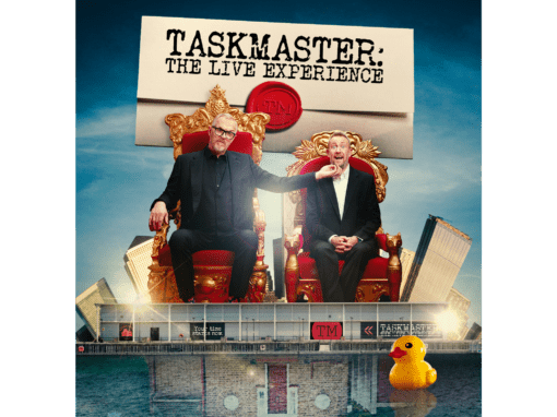 LAST CHANCE TO BUY TICKETS FOR TASKMASTER: THE LIVE EXPERIENCE WITH ONLY FIVE WEEKS TO GO