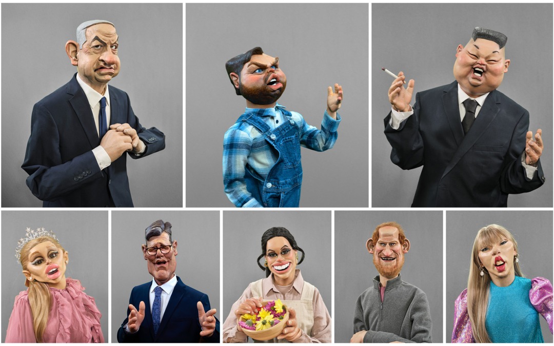 SPITTING IMAGE RETURNS TONIGHT AT 8PM FOR FIRST FULL SERIES OF “THE REST IS BULLS*!T” ON YOUTUBE AND REVEALS NEW PUPPETS OF BENJAMIN NETANYAHU, JD VANCE AND KIM JONG UN