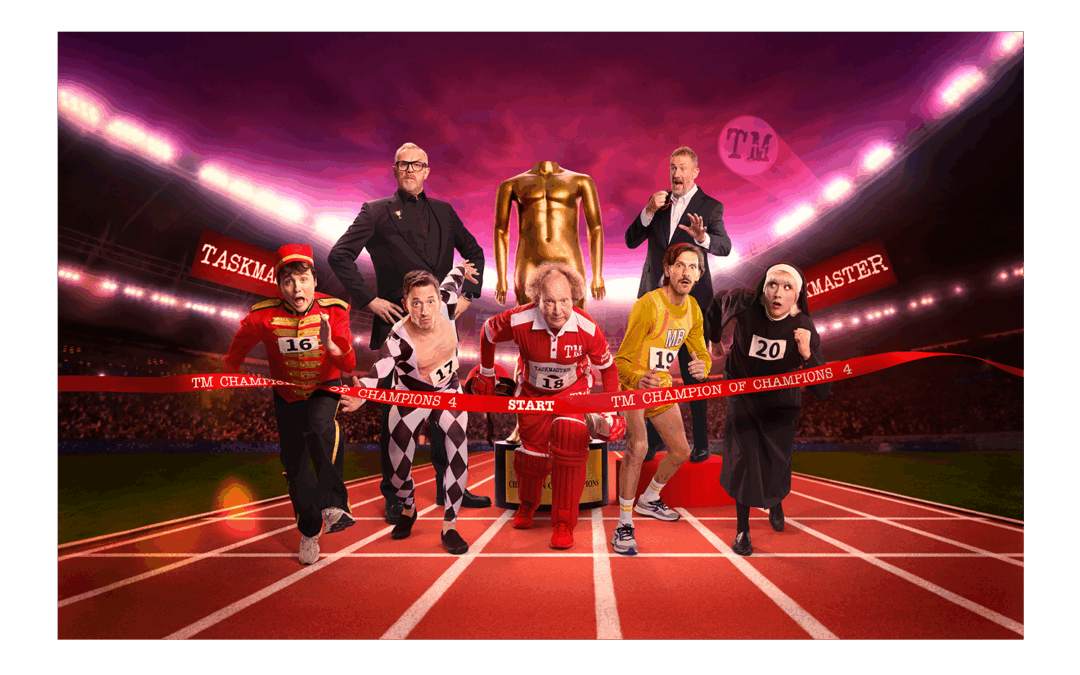 TASKMASTER CHAMPION OF CHAMPIONS AND TASKMASTER’S NEW YEAR TREAT TRANSMISSION DATES REVEALED
