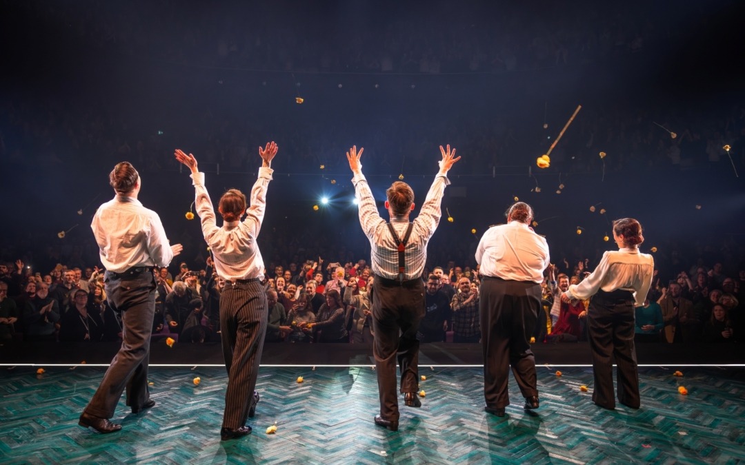 ROSES ALL ROUND FOR THE CAST OF TONY AND OLIVIER AWARD® WINNING MUSICAL OPERATION MINCEMEAT ON FIRST NIGHT OF GLOBAL TOUR
